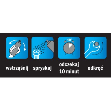 Specjalistyczny penetrator naprawczo konserwujący do śrub